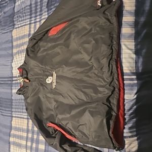 Oklahoma Sooners reversible pull over jacket